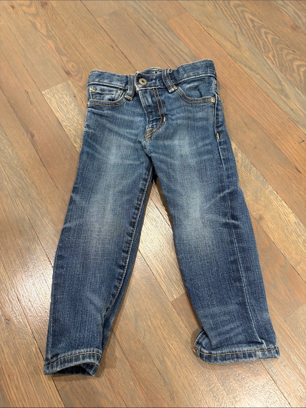GAP Kids Washed Blue Denim Jeans